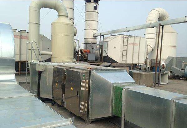 山東電機(jī)廠烘干爐廢氣處理成套設(shè)備